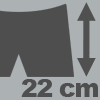 swimming trunk length