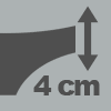 Lateral slip hight