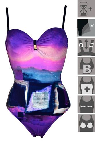 MD1T Badeanzug B-Cup