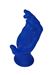 Blaue Dekohand